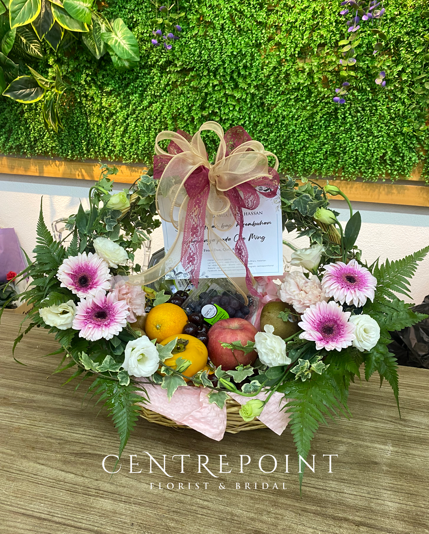 Fruit & Flower Basket 70 (RM 220.00)