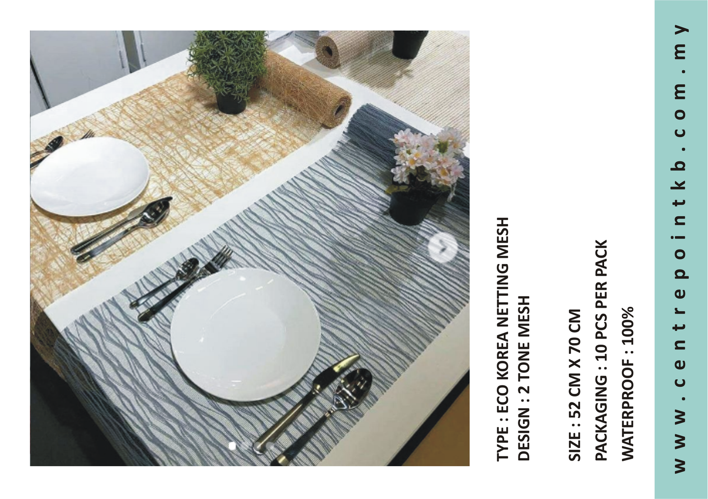 Eco Korea Netting Mesh (10 pcs/pkt)
