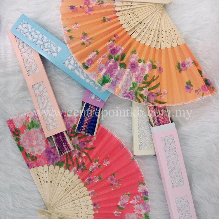 Traditional Fold Fan (10Pcs/Pkt)