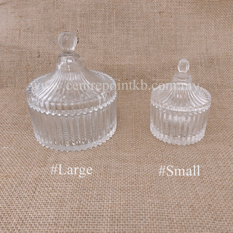 Glass Candy Pot