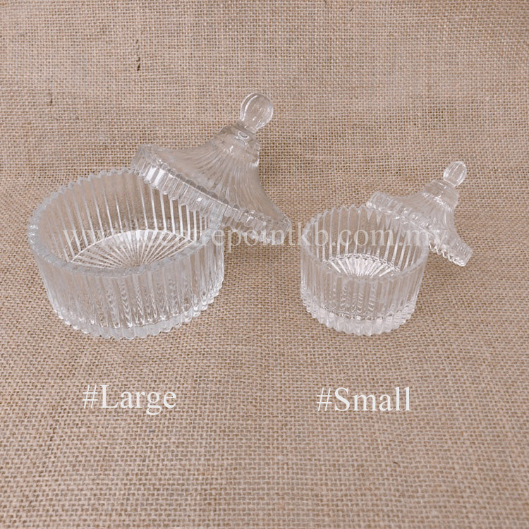 Glass Candy Pot
