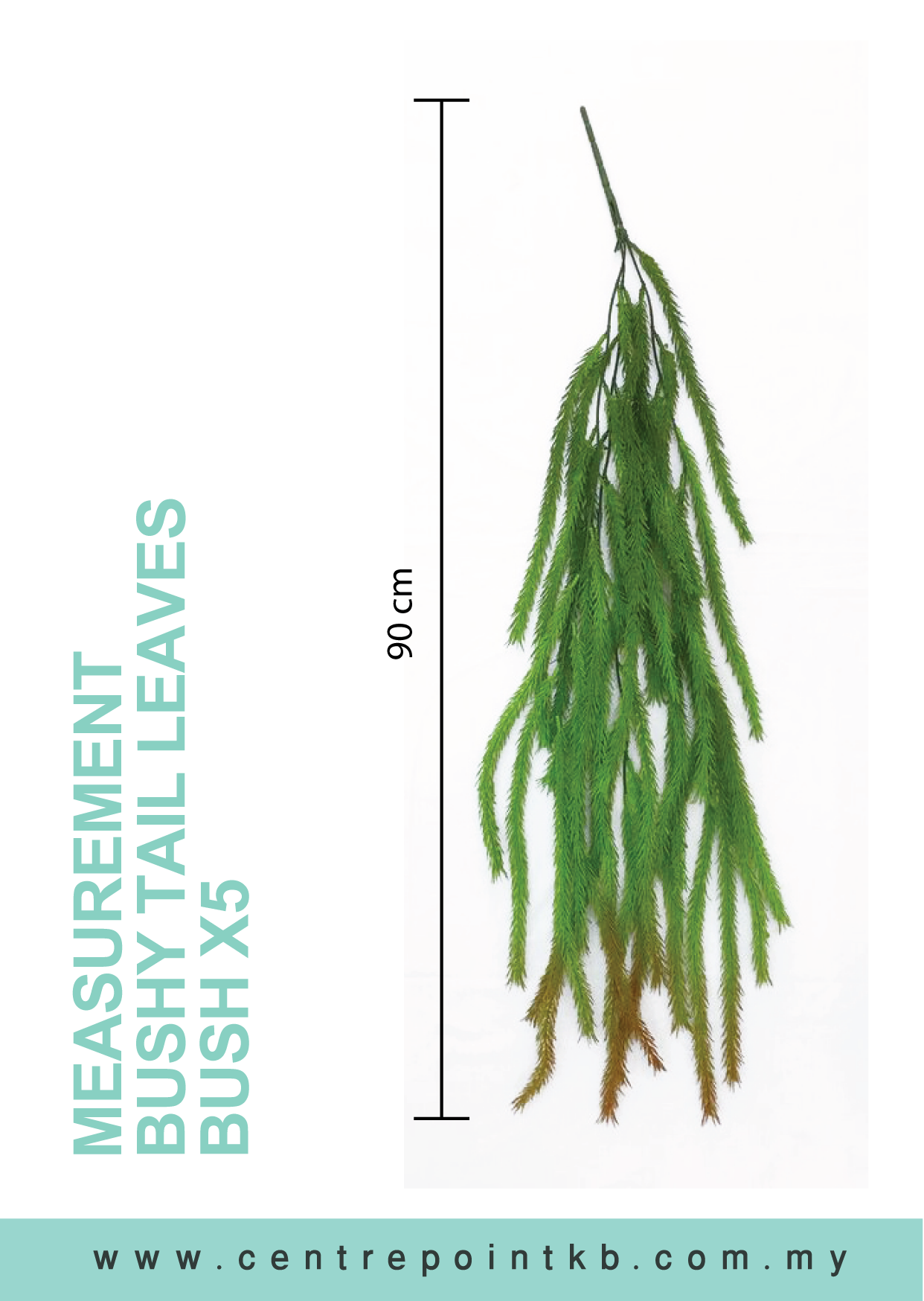 Bushy Tail Leaves Bush X5 (Pieces/Dozen)