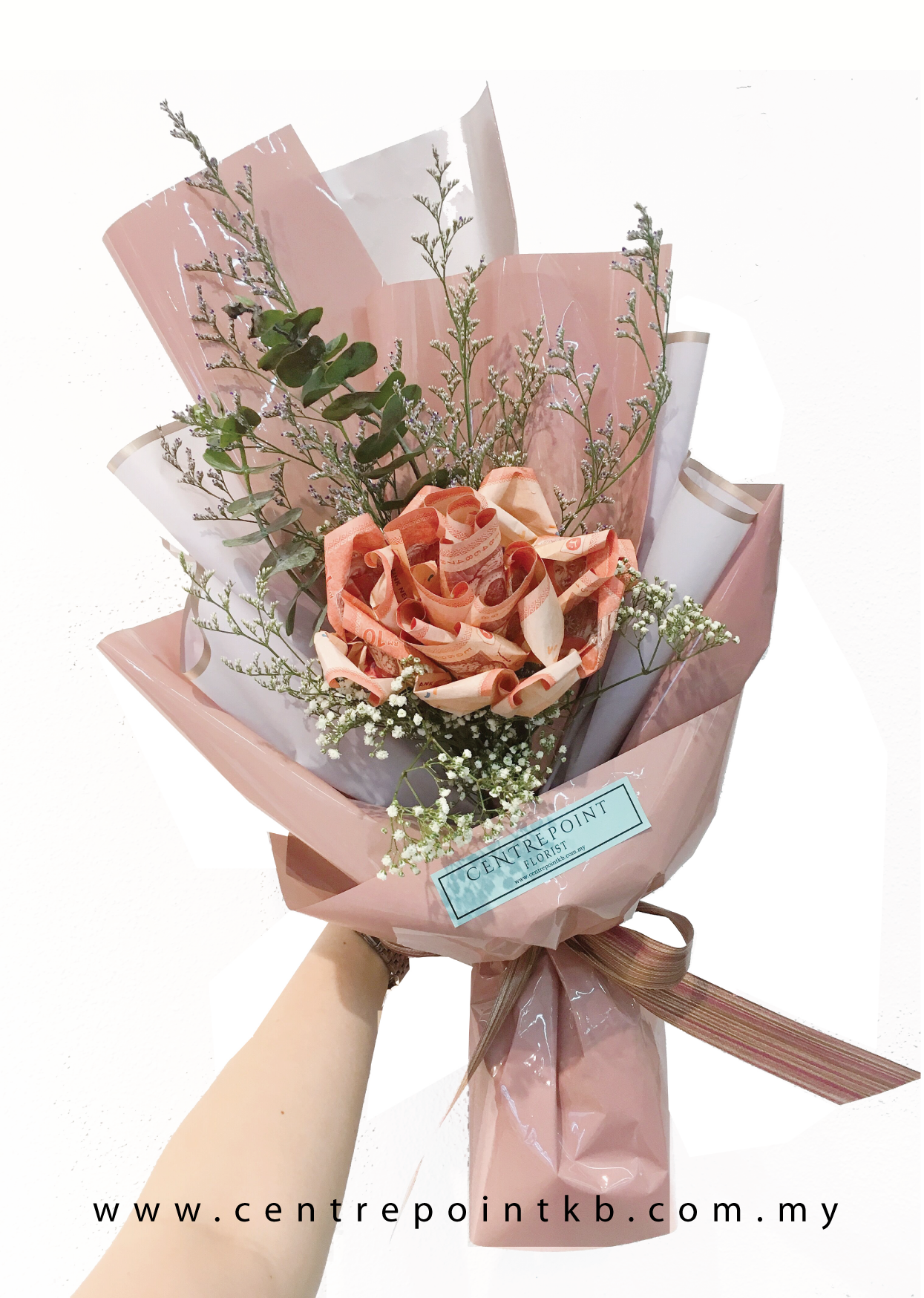 Cash Note Bouquet 011 (RM 60.00)