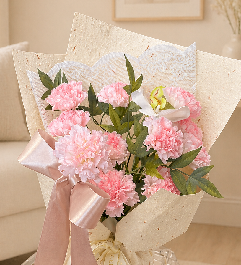 HMD 024 - ARTIFICIAL CARNATIONS (RM 140.00)