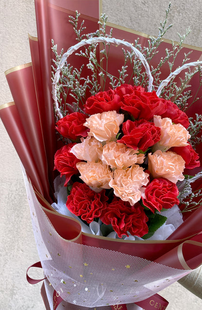 Maritius (RM 170.00) - Soap Flower Carnations