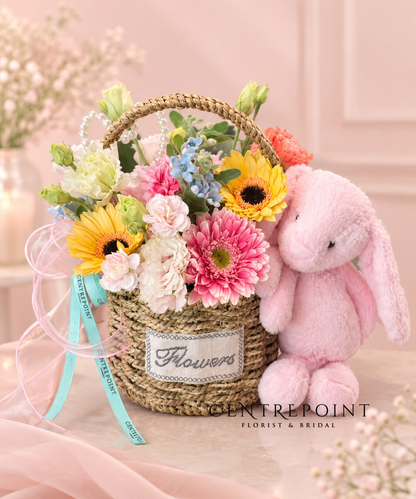 Mini Rabbit Basket  (RM 120.00)