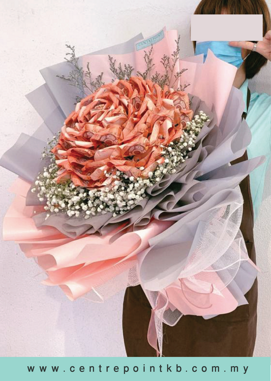 Cash Note Bouquet 014 (RM 350.00)