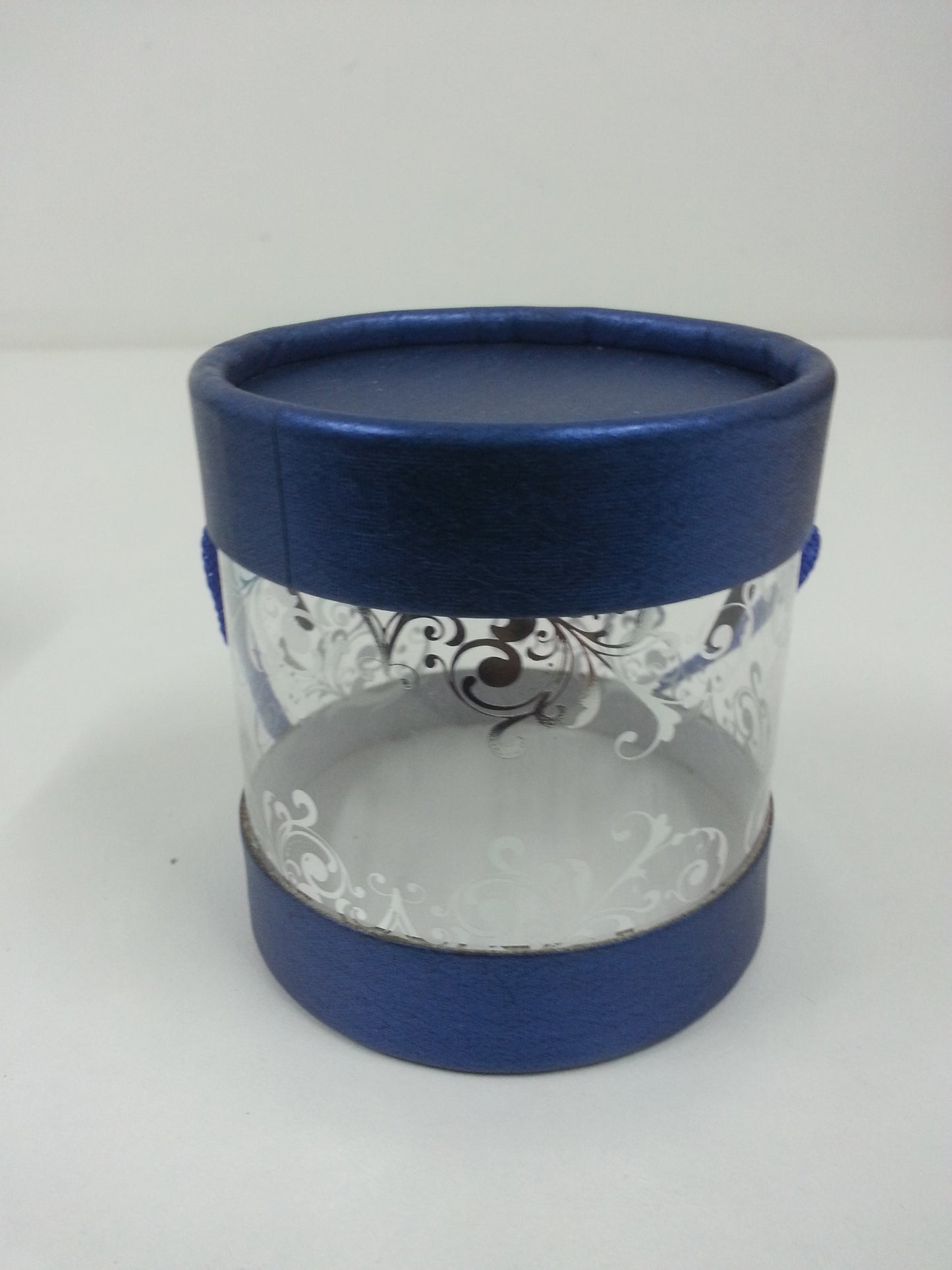 Round Transparent Paper Box (Colours) 25Box/Pkt
