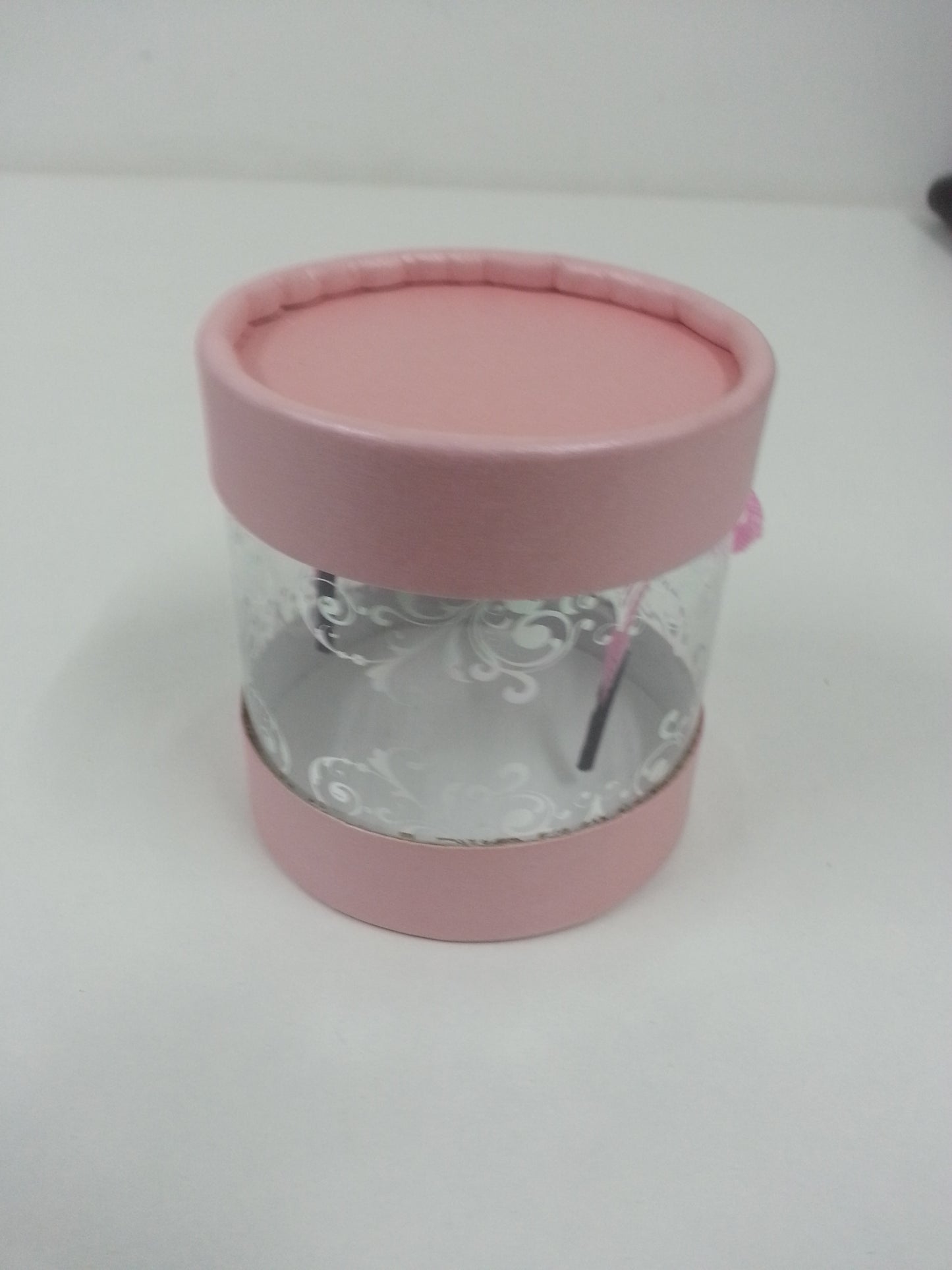 Round Transparent Paper Box (Colours) 25Box/Pkt