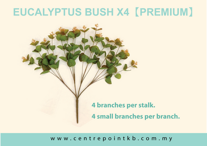 Eucalyptus Bush X4【Premium】 (Pieces/Dozen)