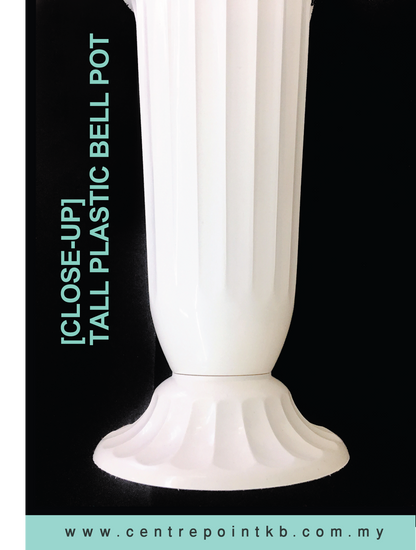Tall Plastic Bell Pot (Pieces)
