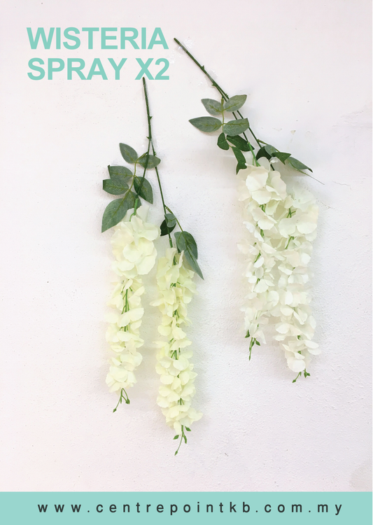 Wisteria Spray X2 (Pieces/Dozen)