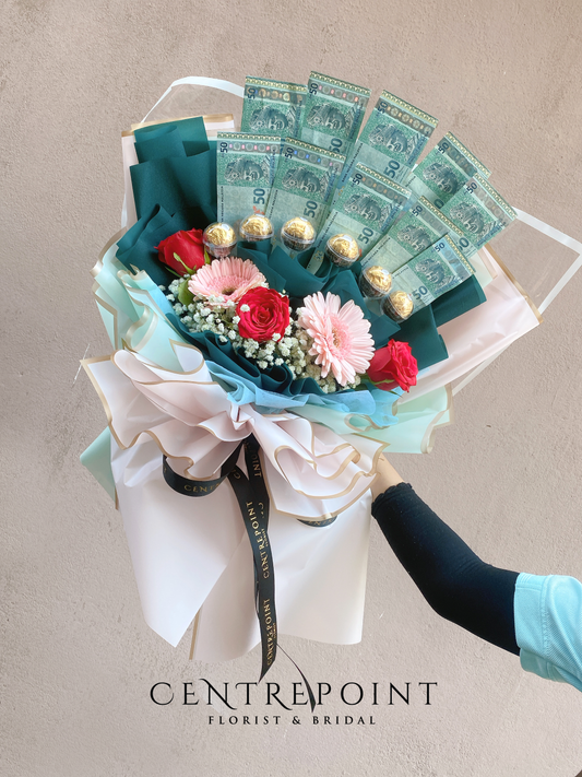 Cash Note Bouquet 032 (RM 180.00)